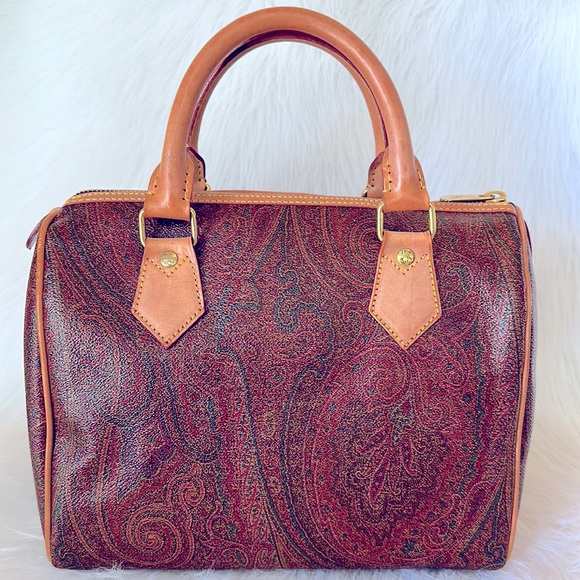 Etro Handbags - Sale🎉💄ETRO Milano rich paisley Vachetta leather bag